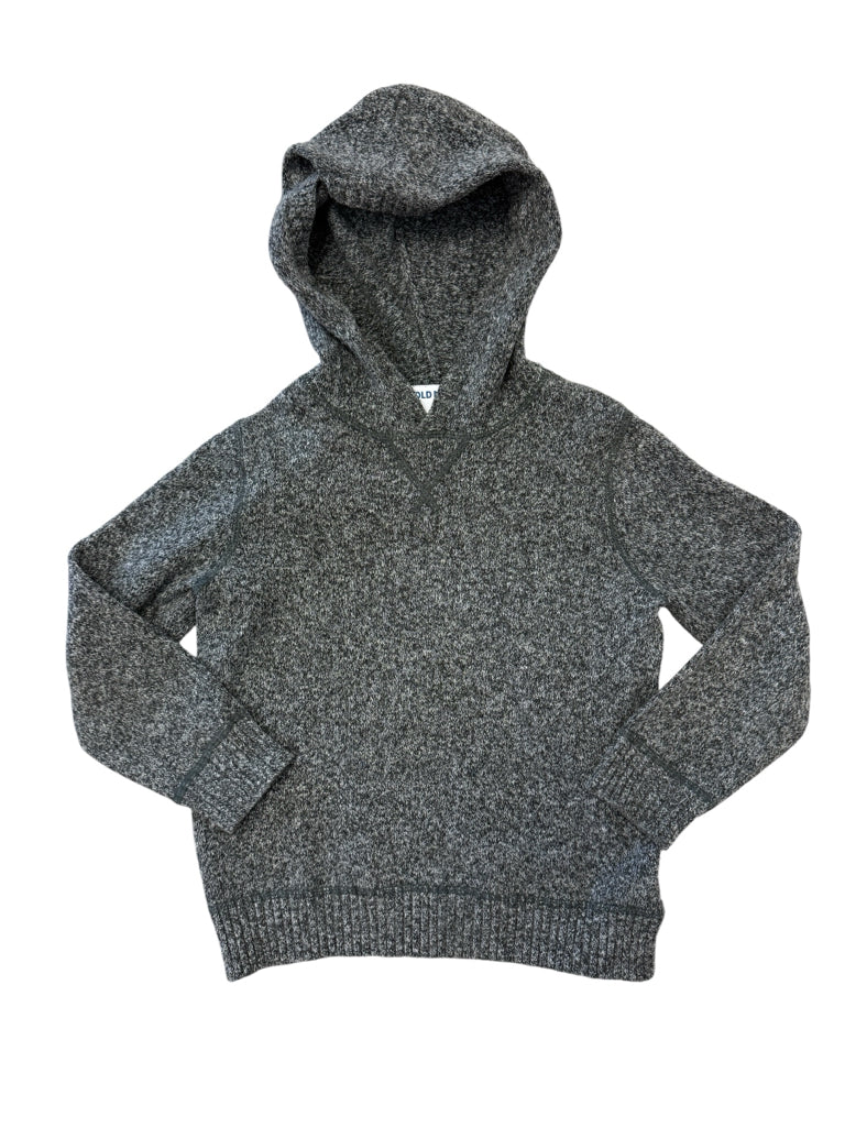 5T Old Navy Grey Pull-Over Sweater with Hood