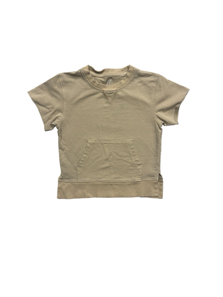 Size 3T Little Bipsy Tan Short-Sleeve Shirt