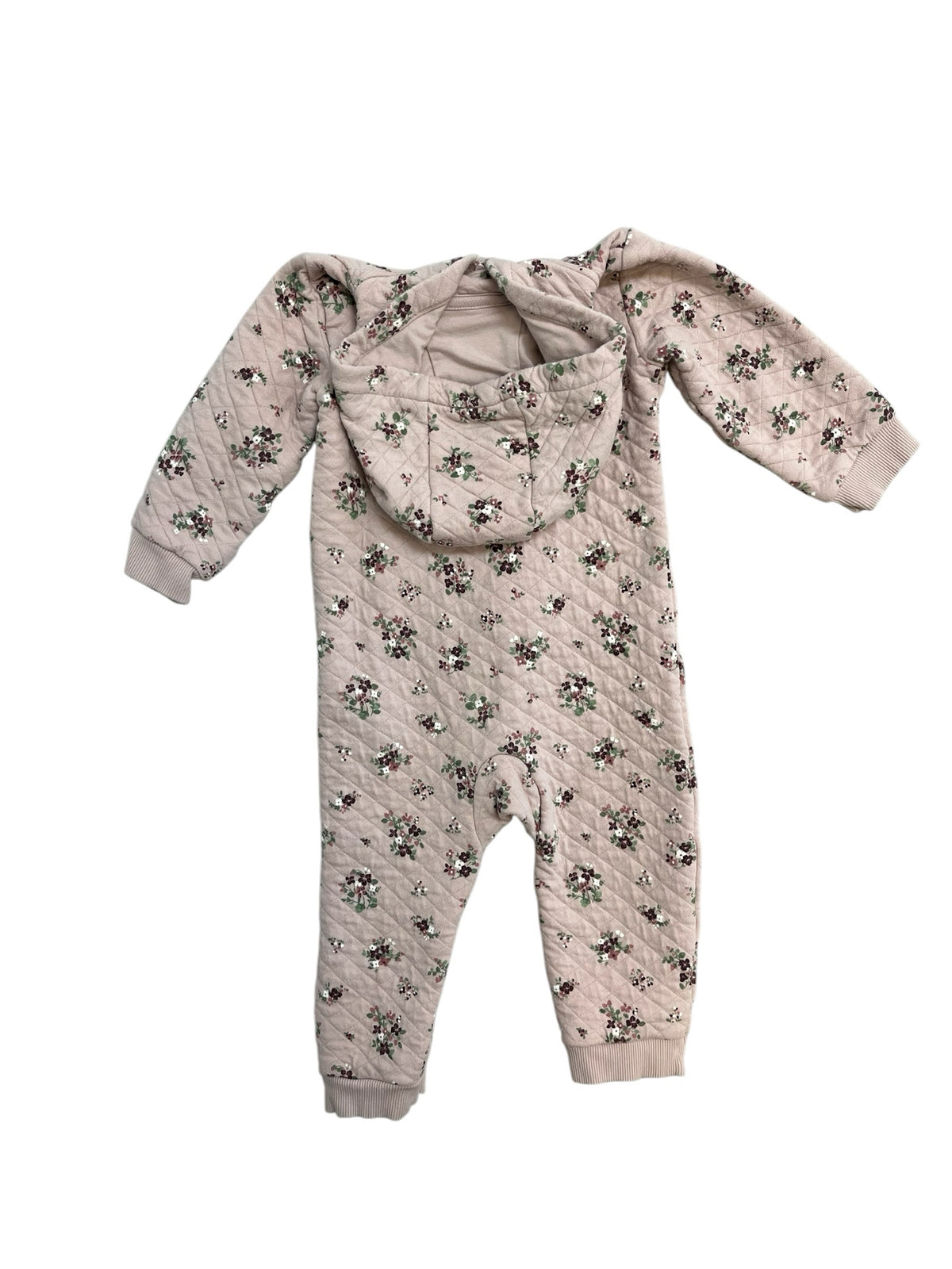 Carter's Pink Flowered Organic Cotton Bunting Size 18 Months