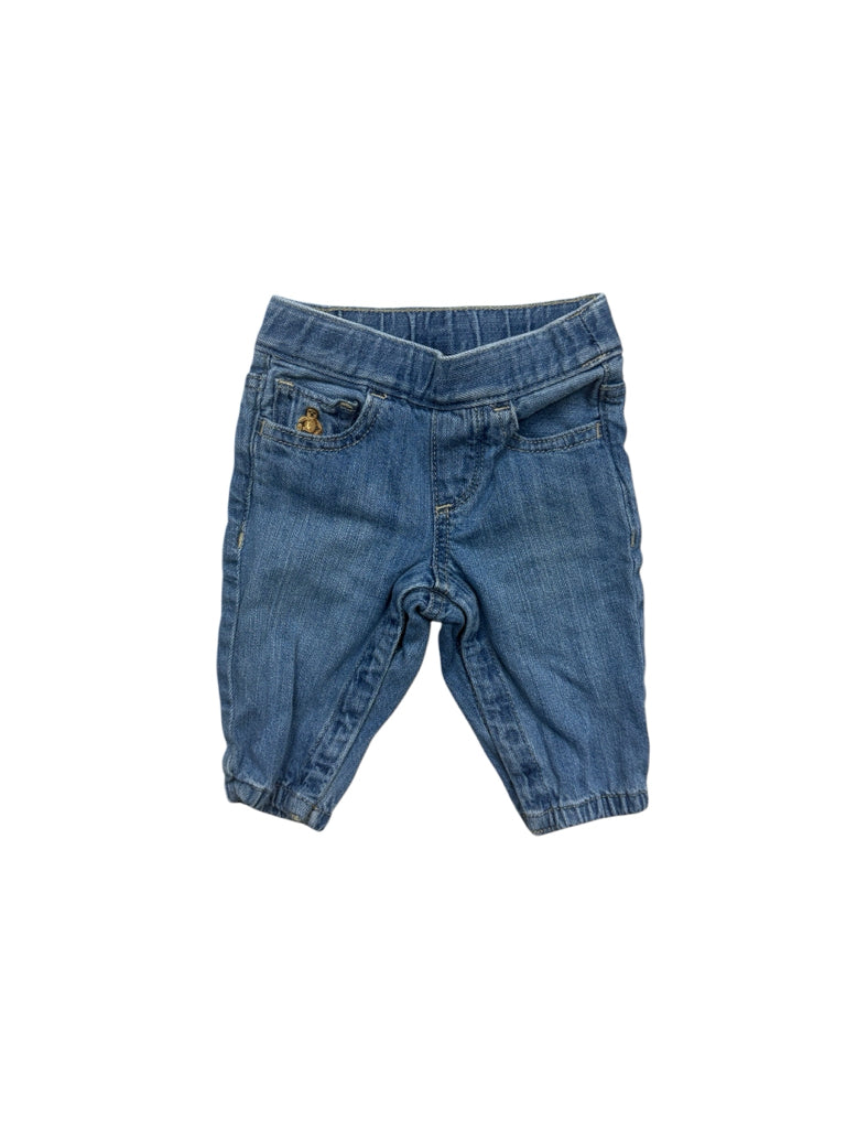 Size 3-6 Months Gap 100% Cotton Blue Jeans