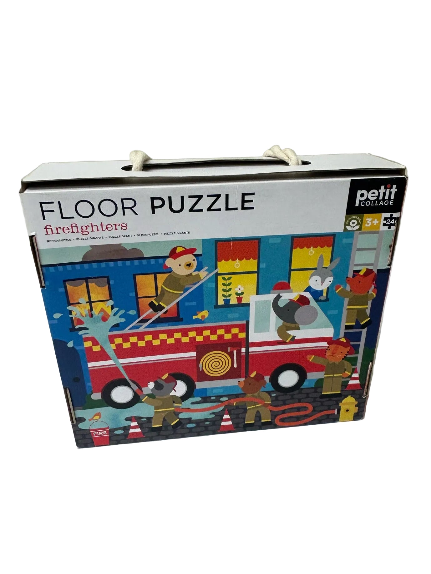 Petit Collage 24-Piece Firefighters Puzzle