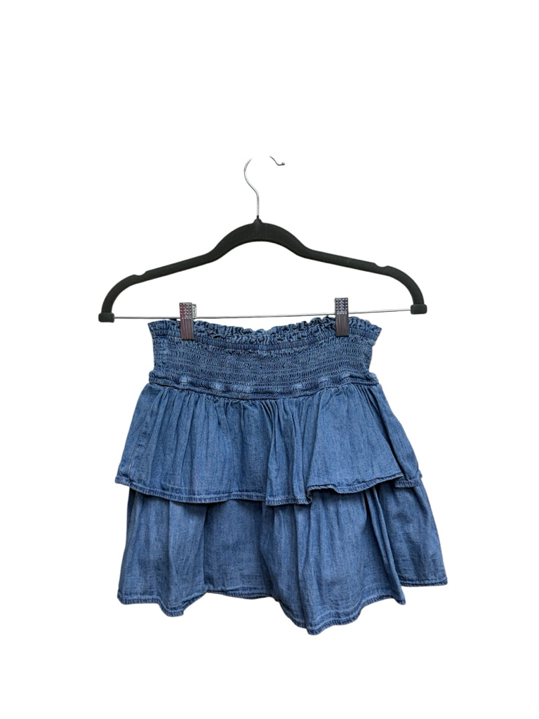 Size 12 Gap Blue Lightweight Denim Skirt with Shorts