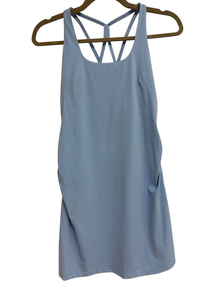 Maacie Small Blue Maternity Sleeveless Activewear Dress