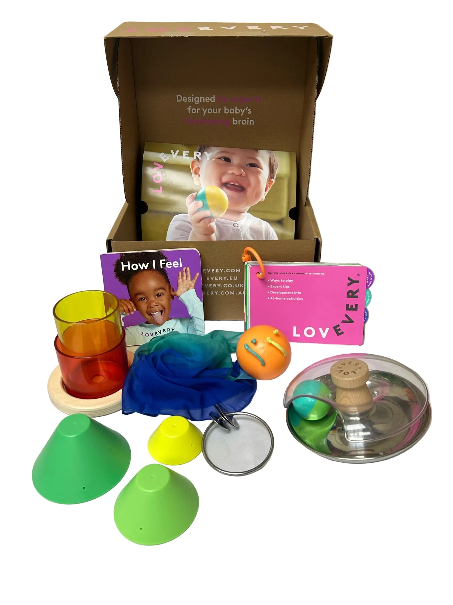 Lovevery 9-10 Months Play Kit - The Explorer