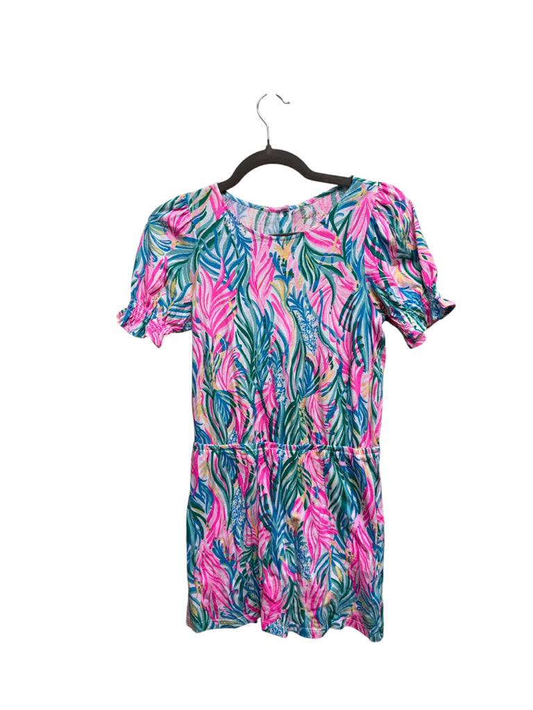 Size XL (12-14) Lilly Pulitzer Short-Sleeve Dress with Shorts