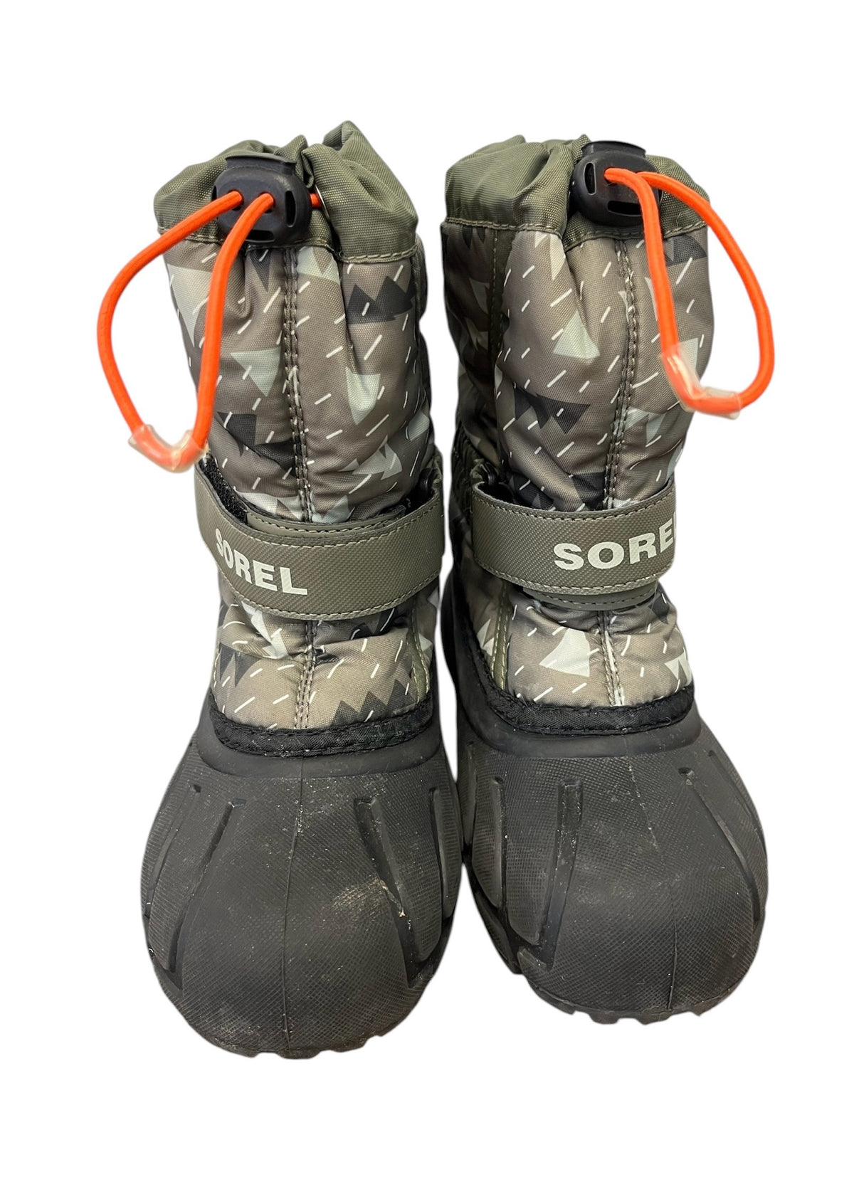 Sorel Green Child Shoe Size 12Y Boots