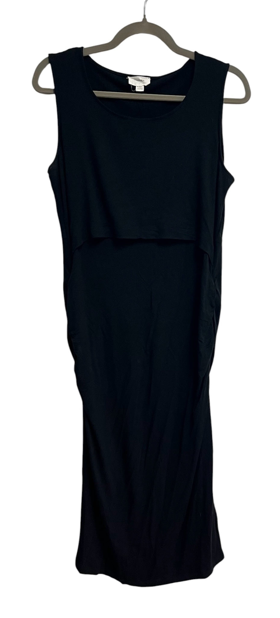 Seraphine Maternity Black Mermaid Maxi Maternity Dress Size L