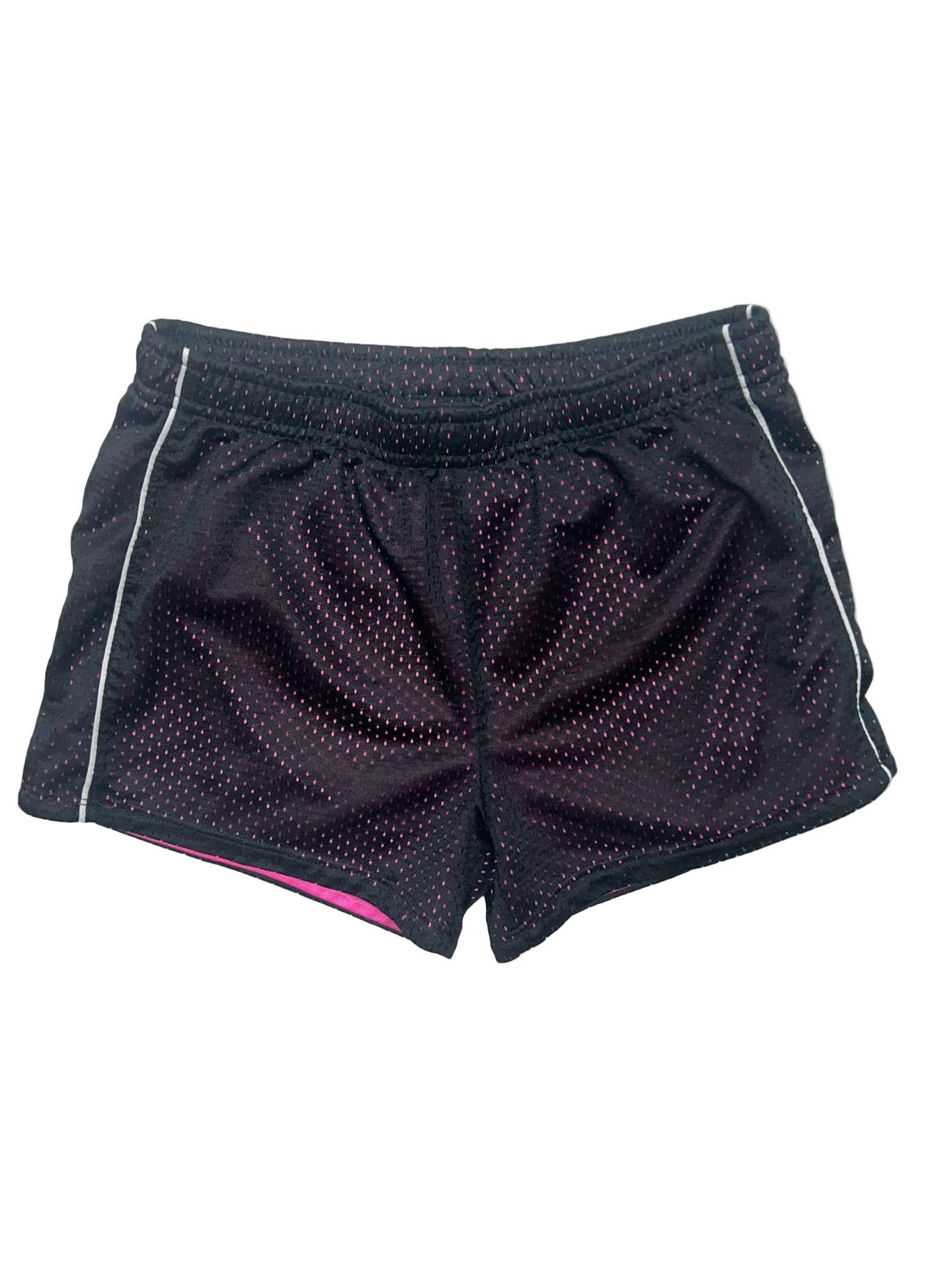 Size 8 Puma Black & Pink Mesh Shorts