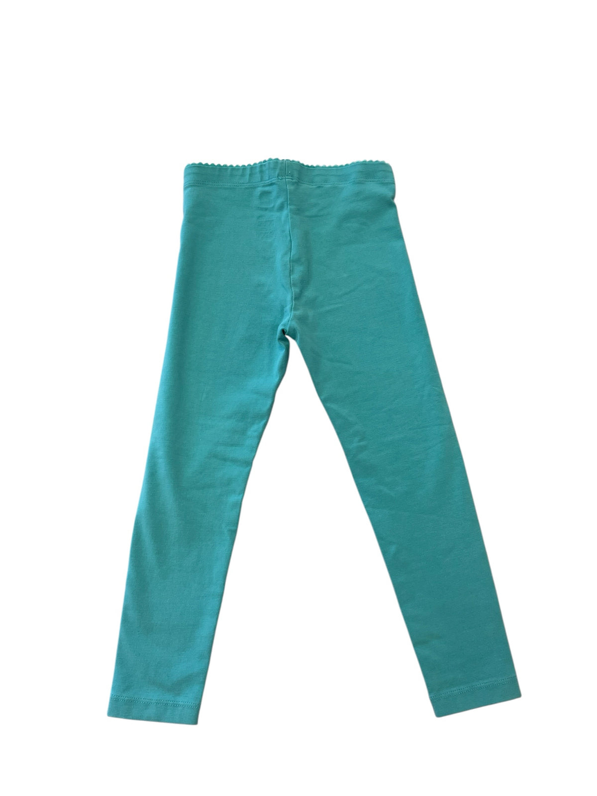 Tea Collection Teal Leggings Size 5