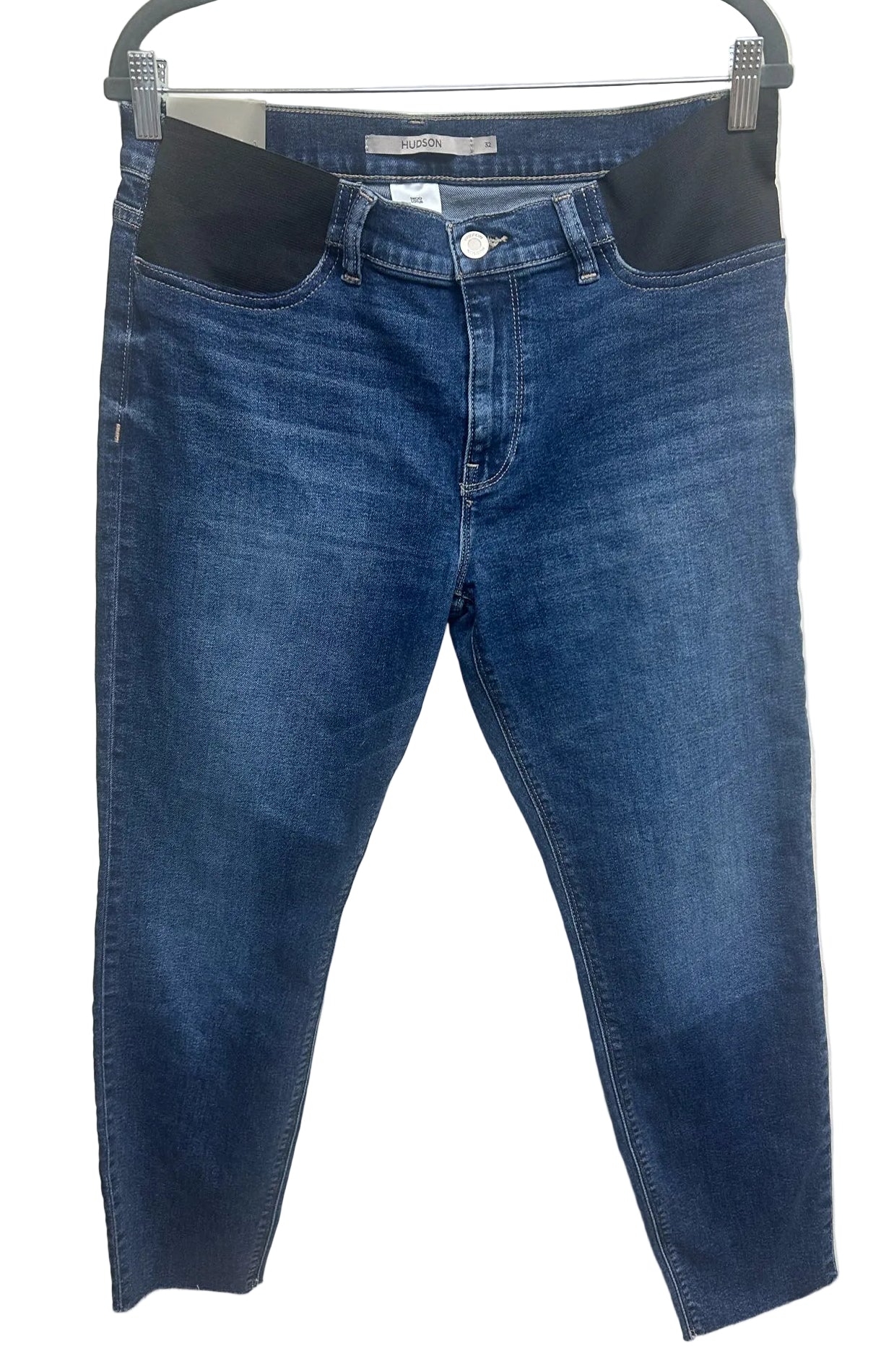 NWT Size 32 Hudson Skinny Crop Maternity Jeans