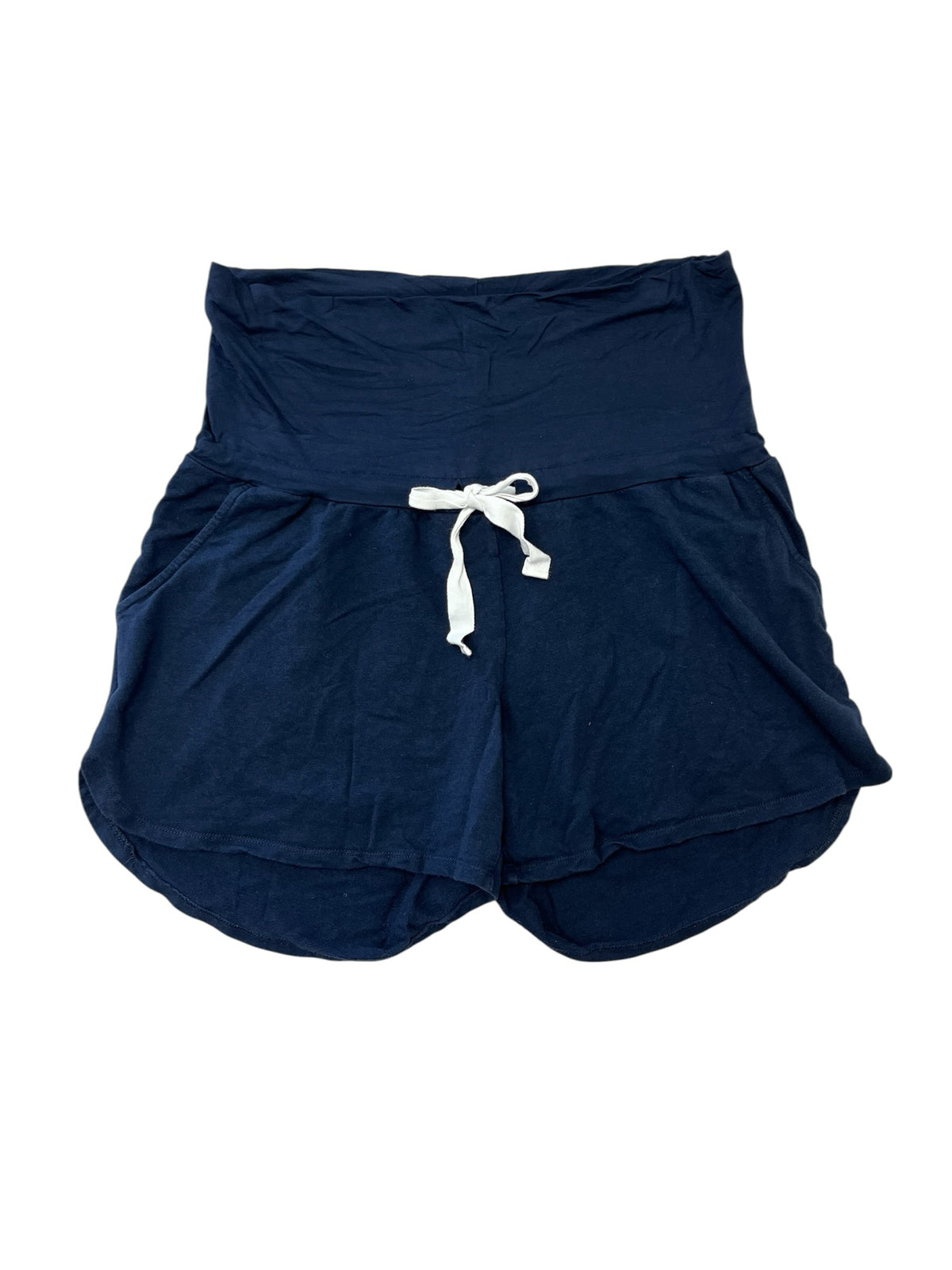 Seraphine Navy Blue Maternity Lounge Shorts Size L