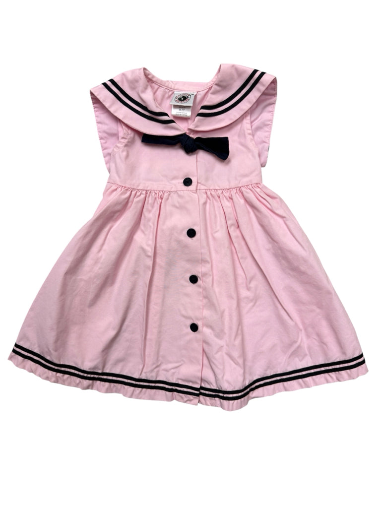 Size 3T Goodlad of Philadelphia Pink Sailor Dress