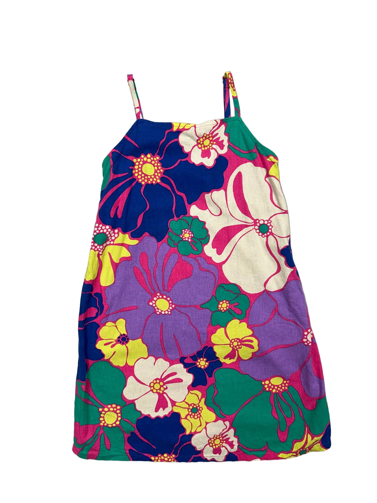 Size XL (12) Gap Pink Floral Sleeveless Dress