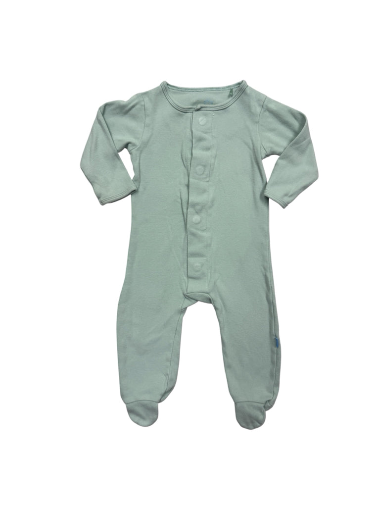 6-9 Months Magnetic Me Green One-Piece Pajamas