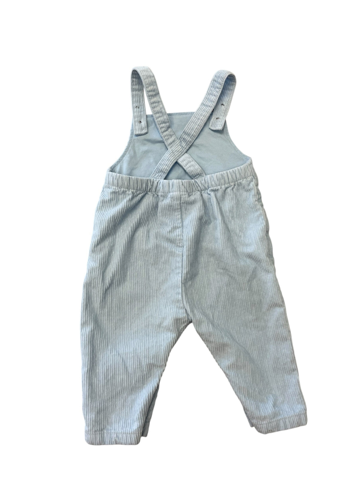 Next Blue Corduroy Overalls Size 6-9 Months