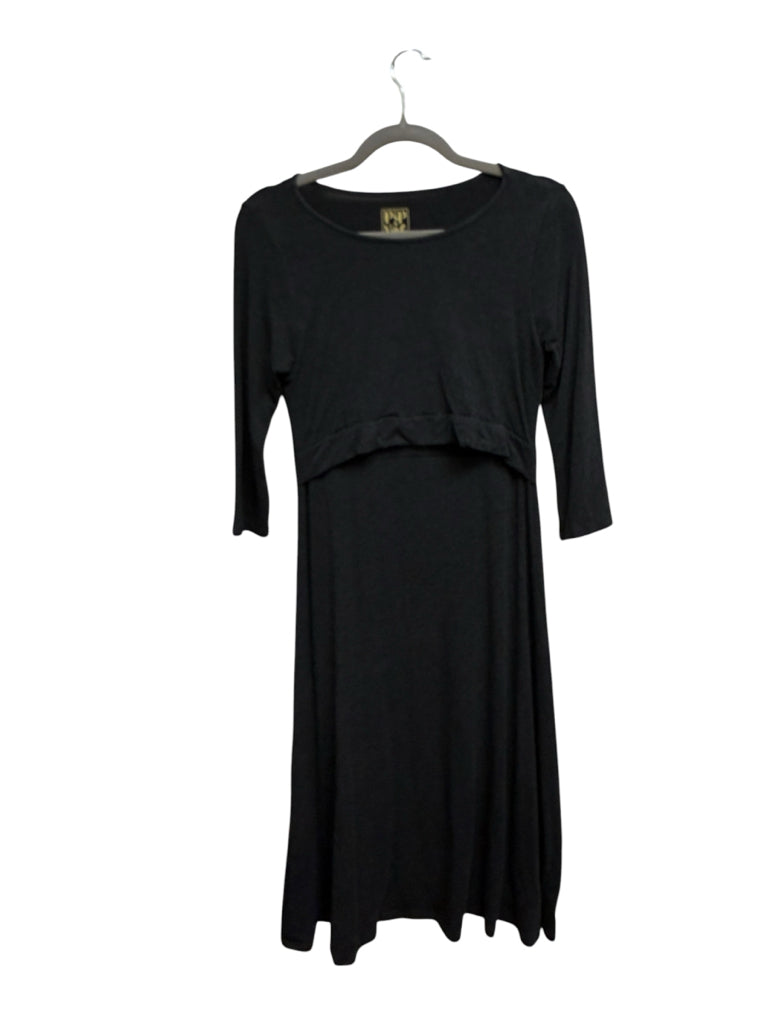 Small Pip & Vine by Rosie Pope Grey Maternity + Nursing Long-Sleeve Jersey Dress