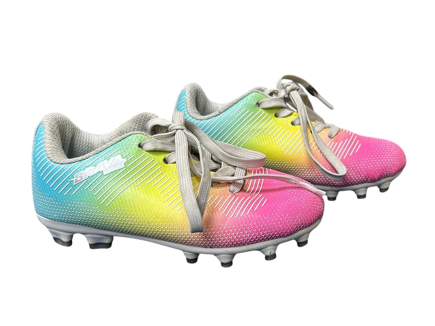 Kid Shoe Size 10 Brava Rainbow Soccer Cleats