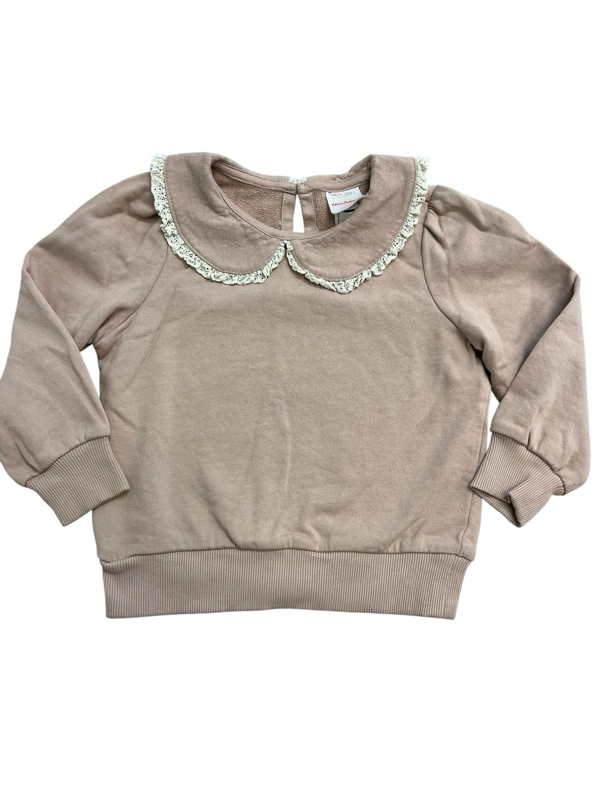 Hanna Andersson Pink Cotton Sweatshirt Size 4T