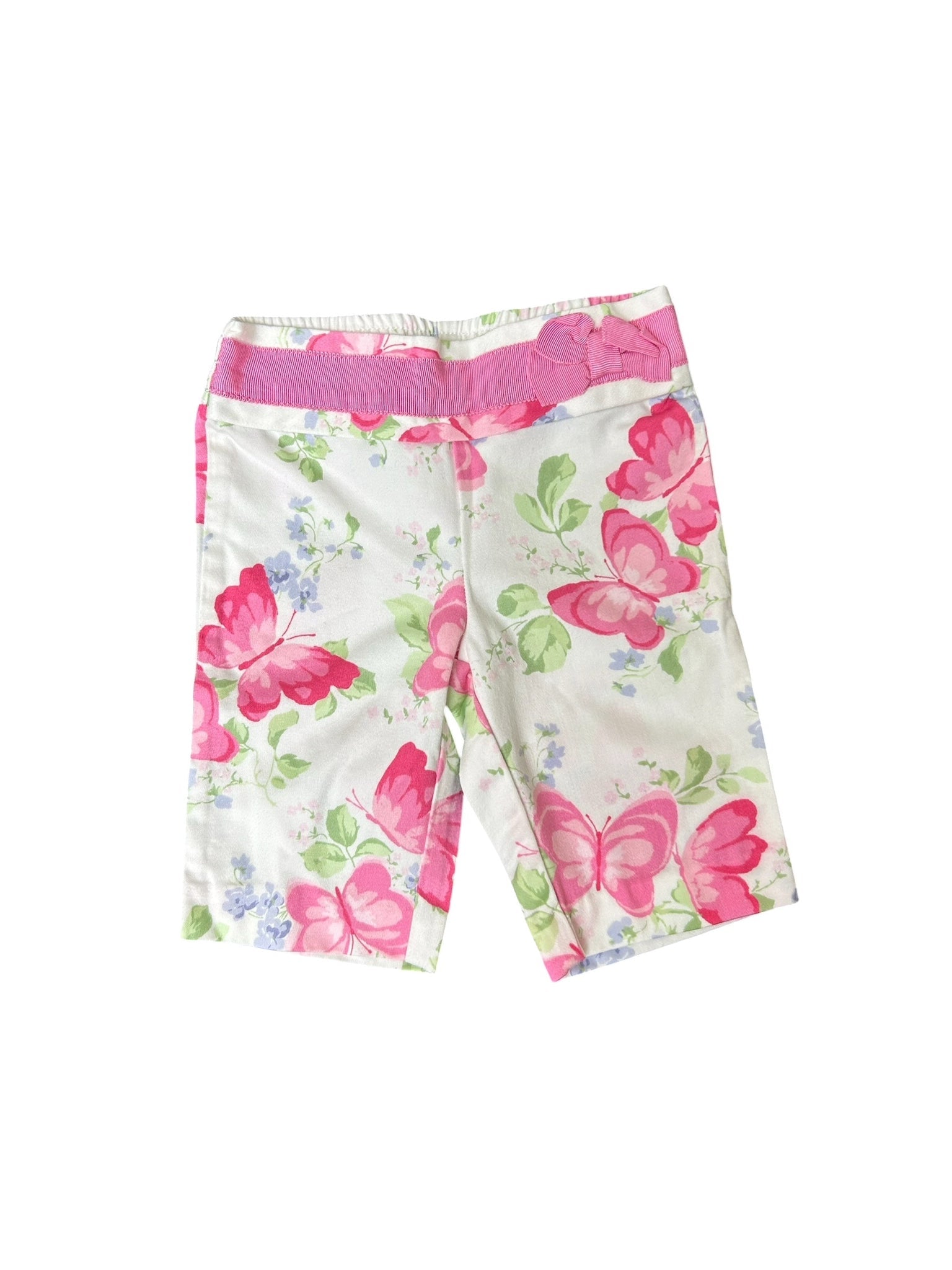 3-6 Months Janie & Jack White Butterfly Shorts w/ Bow