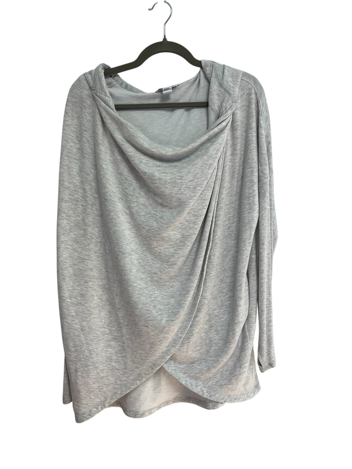 Athleta Grey Maternity + Nursing Modal Cotton Tunic Sweatshirt Size Medium