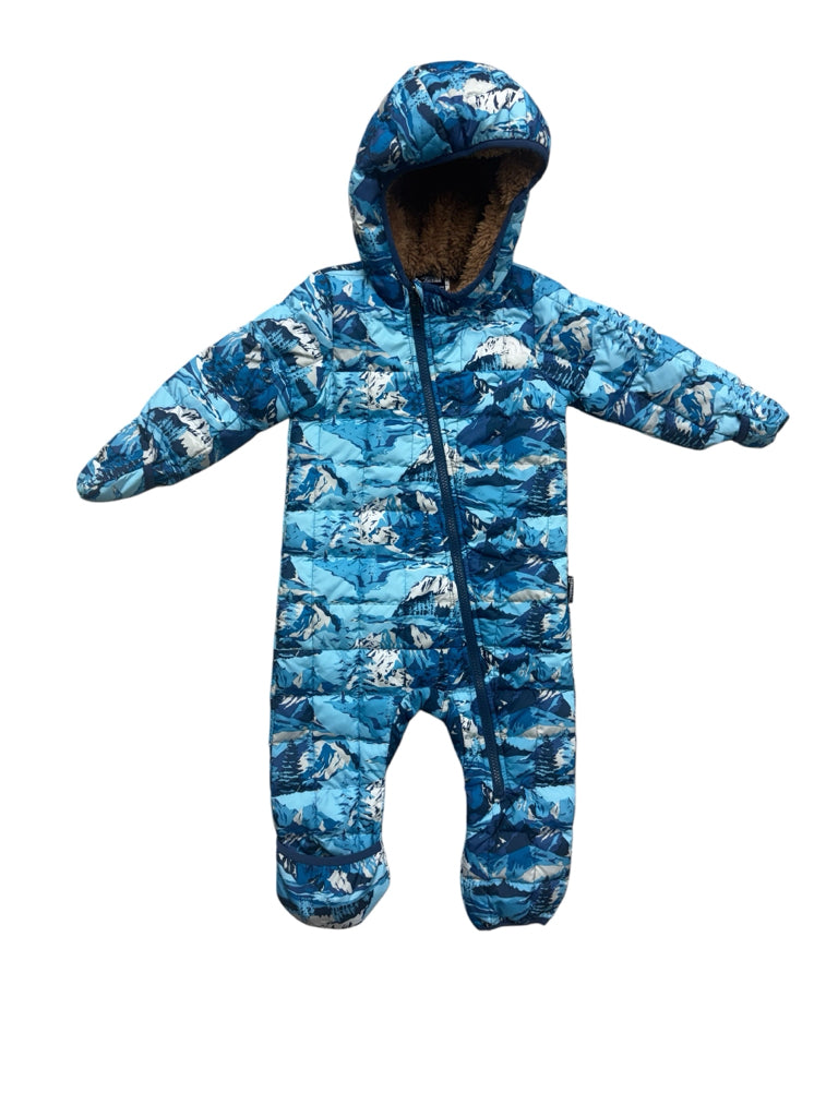 Size 12-18 Months North Face Blue Bunting