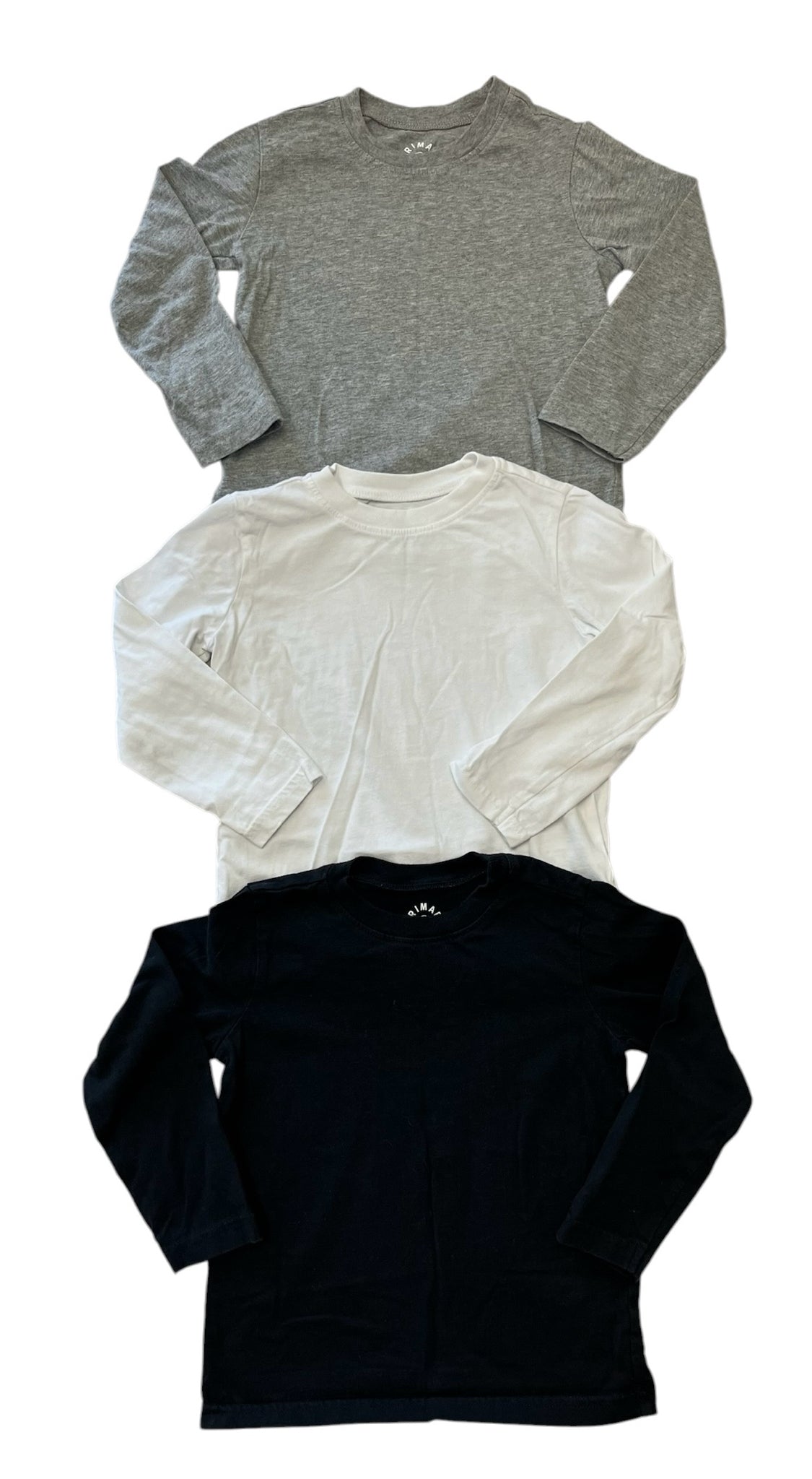 Primary Bundle of (3) Cotton Tees Size 3T