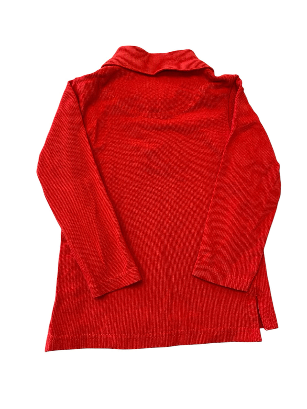 E-Land Red Collared Long-Sleeve Shirt Size 2T