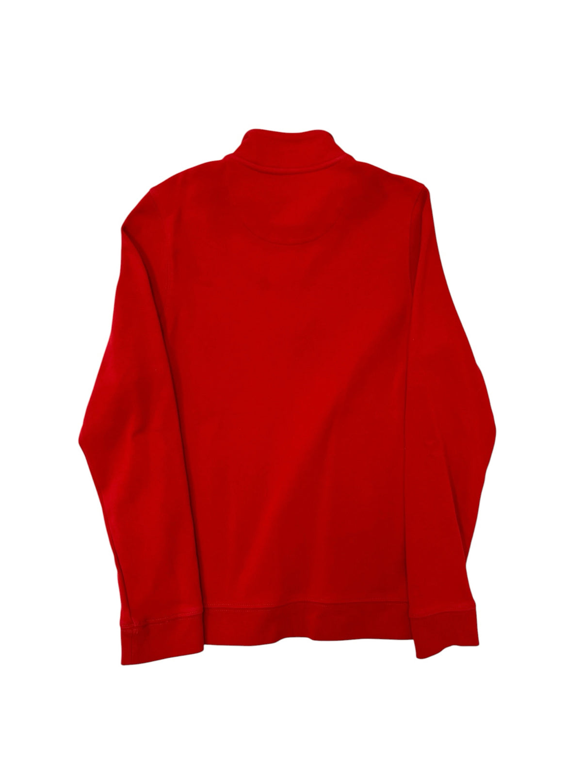 Vineyard Vines Red Cotton Quarter Zip Sweatshirt Size Medium