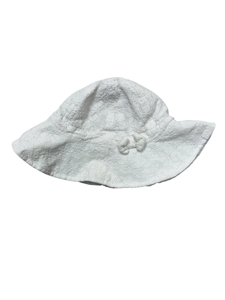 4-5T Joe Fresh White Eyelet Sun Hat