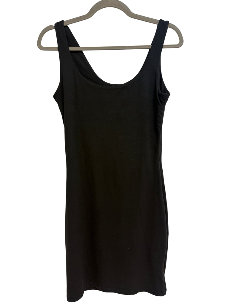 Bumpsuit Medium Black Maternity Sleeveless Dress with Shorts