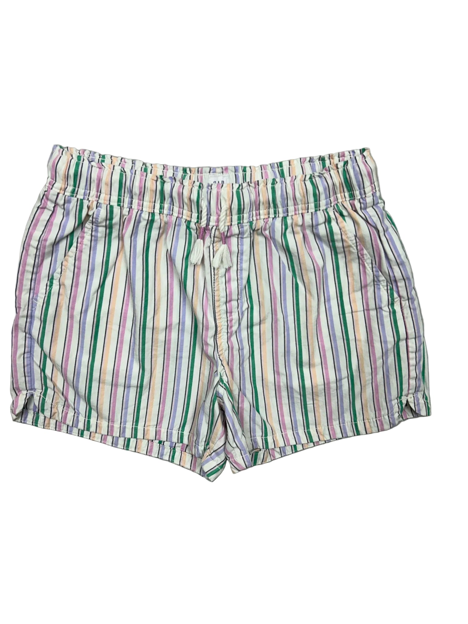Size XXL (14-16) Gap Multi-Color Striped Drawstring Shorts