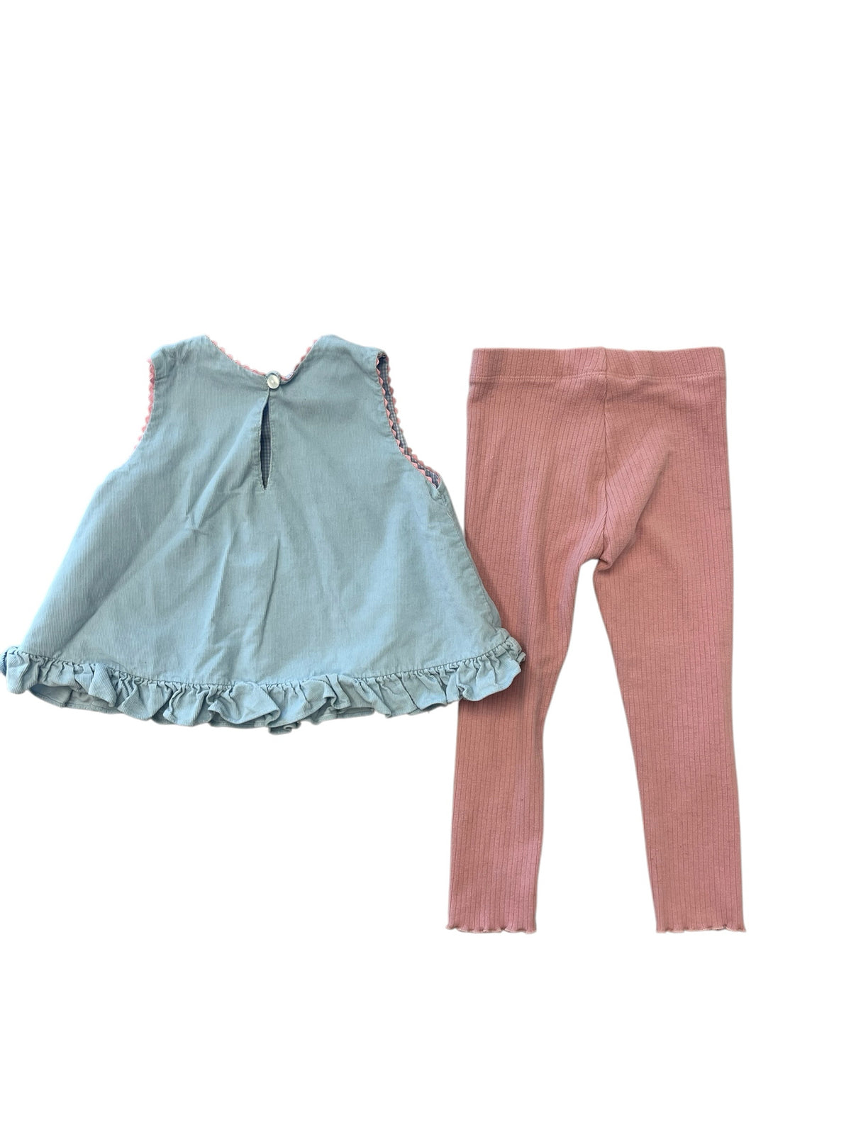 Next Pink and Blue Cupcake Sleeveless  Set Size 3T