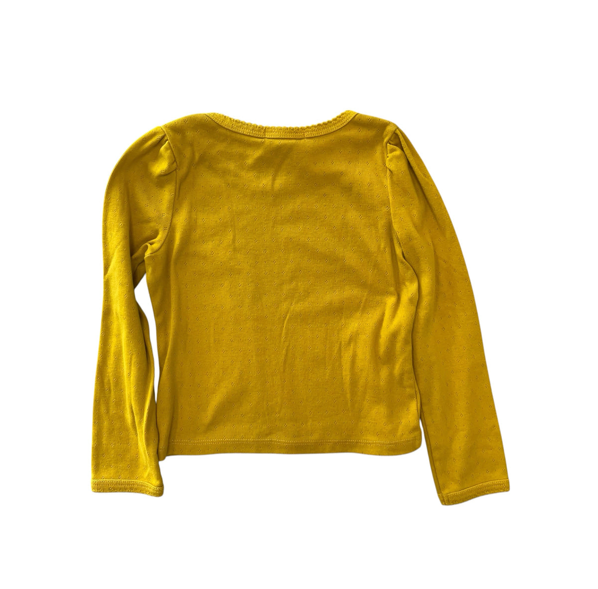 Crew Cuts Yellow Long-Sleeve Shirt Size XXS (2-3)