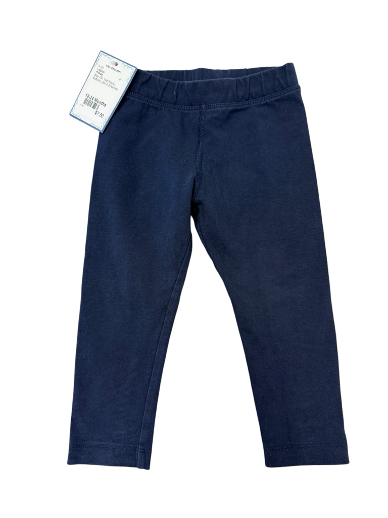 18-24 Months Primary Navy Blue Leggings