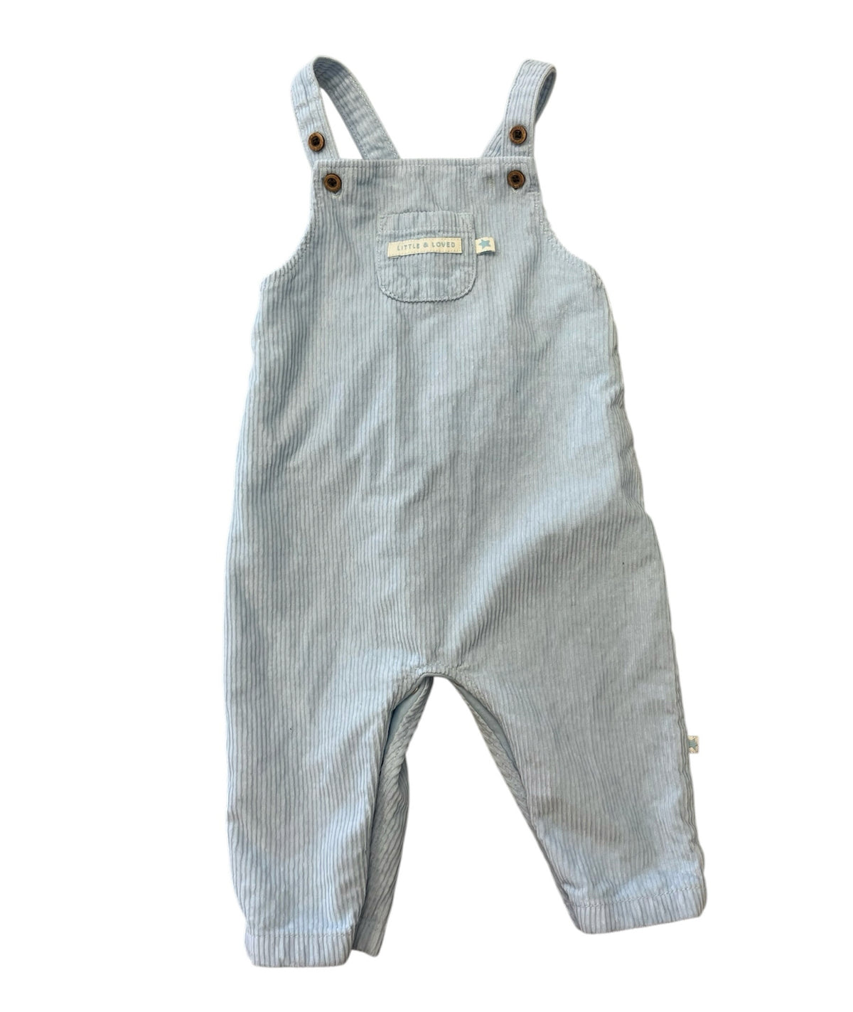 Next Blue Corduroy Overalls Size 6-9 Months