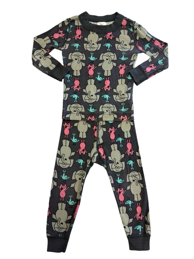 2T Hanna Andersson 100% Organic Cotton Pajamas with Pigeon, Gerald, and Piggie