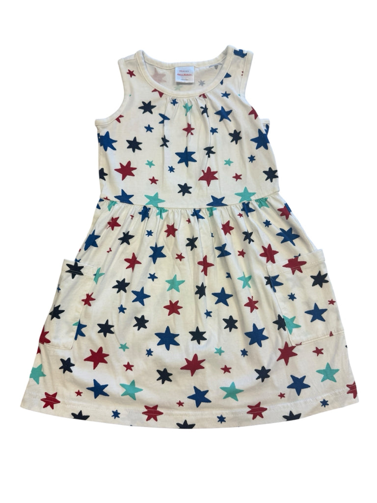Hanna Andersson 100% Cotton Dress with Stars Size 5