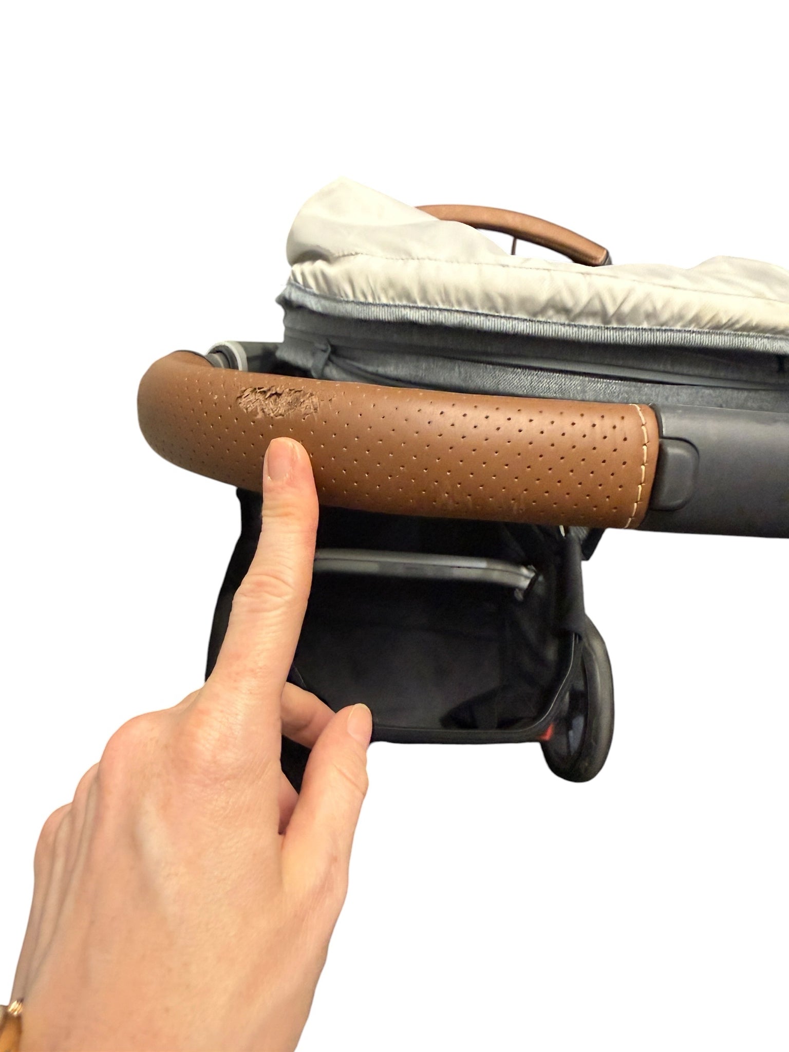 Uppababy Cruz v2 Stroller with Infant Snug Seat and New Accessories