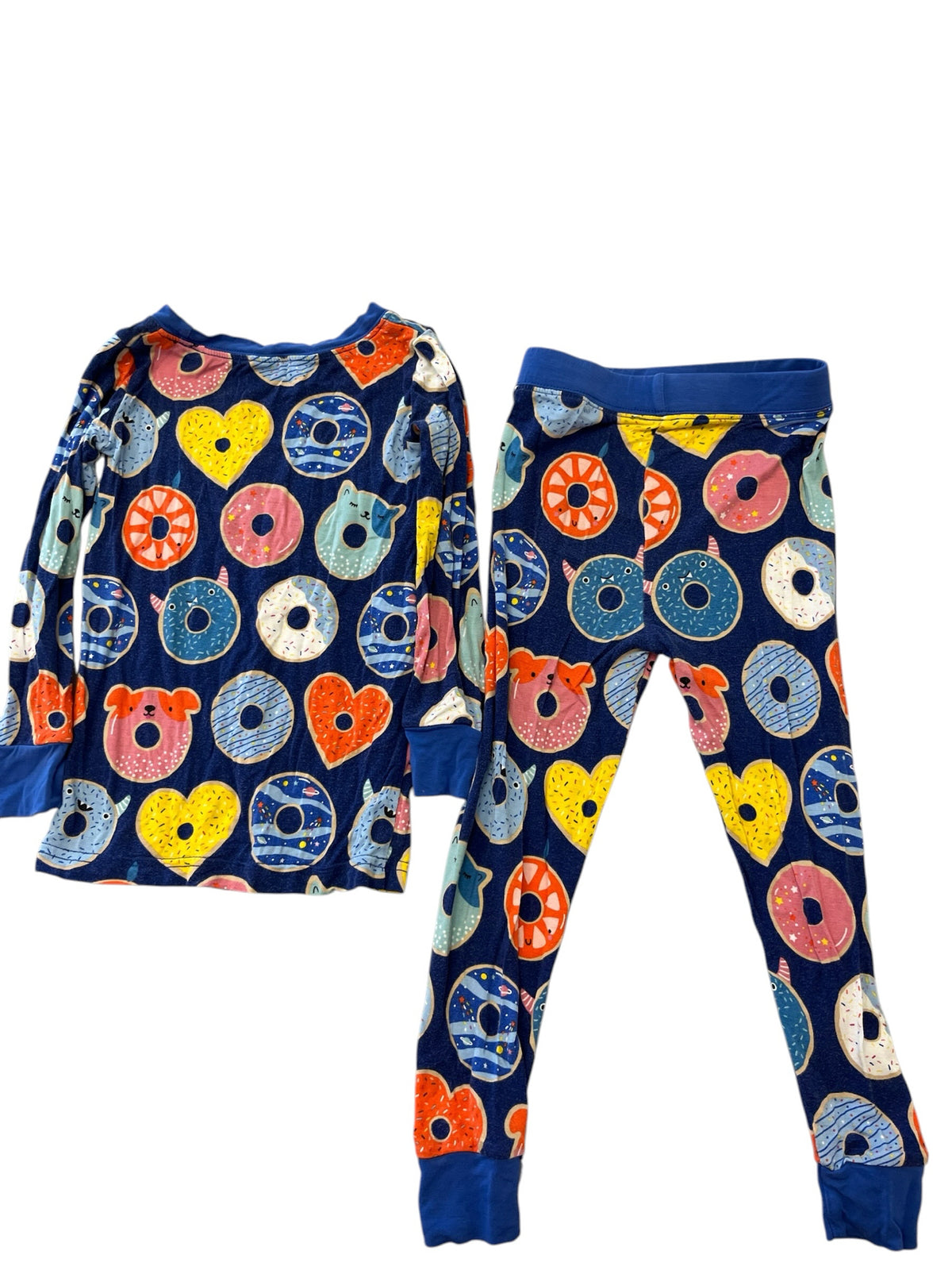 Little Sleepies Blue Donuts Two-Piece Cotton Pajamas 18-24 Months