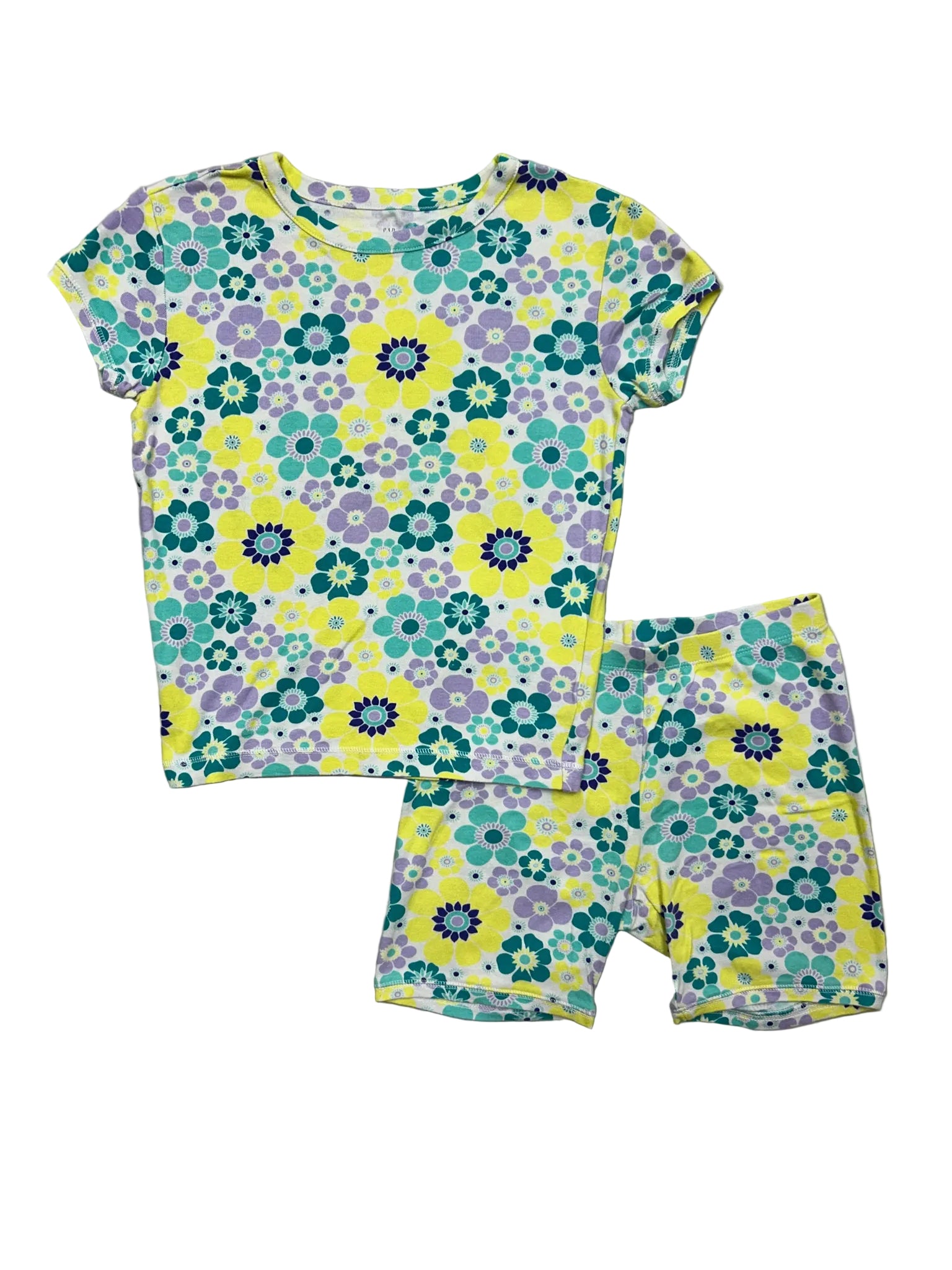 Size 12 Gap Floral Short-Sleeve Pajama Set