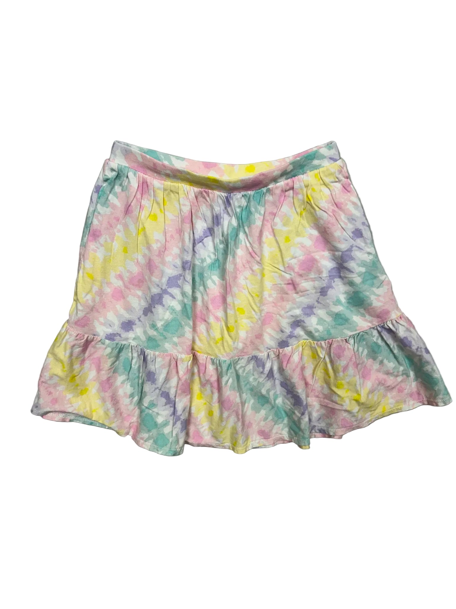 Size Large (10-12) Lands’ End Tie-Dye Tiered Skort