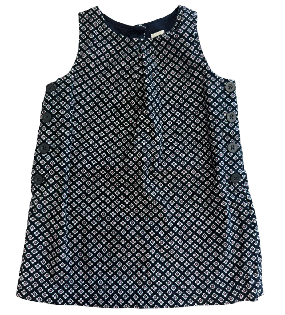 Gap Blue Corduroy 100% Cotton Sleeveless Dress Size 2T