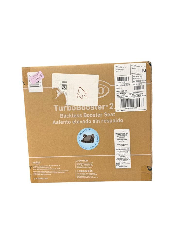 Graco Turbobooster 2.0 Backless Booster Seat - New in Box