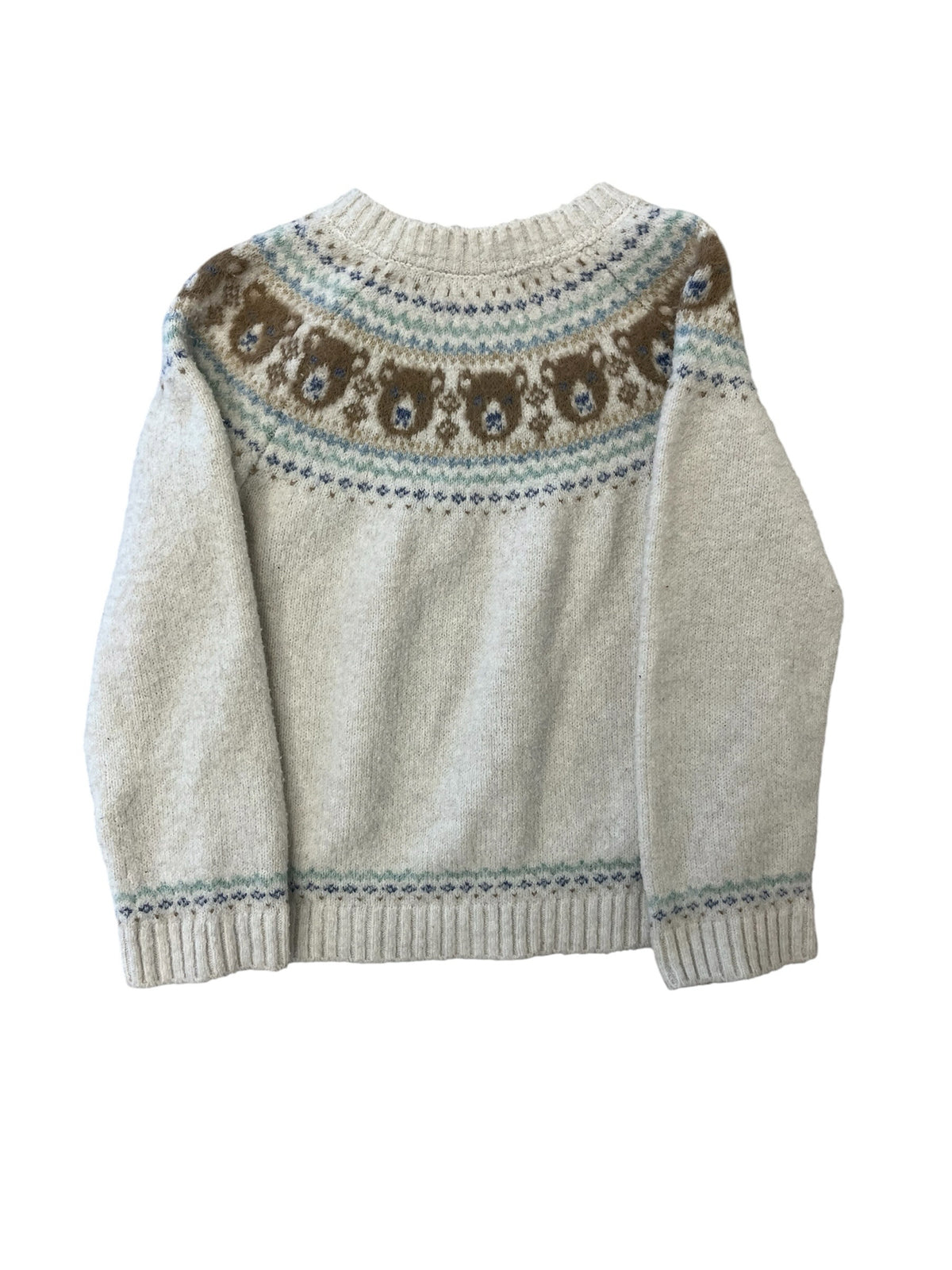 Tommy Bahama Cream Teddy Bear Sweater Size 3T