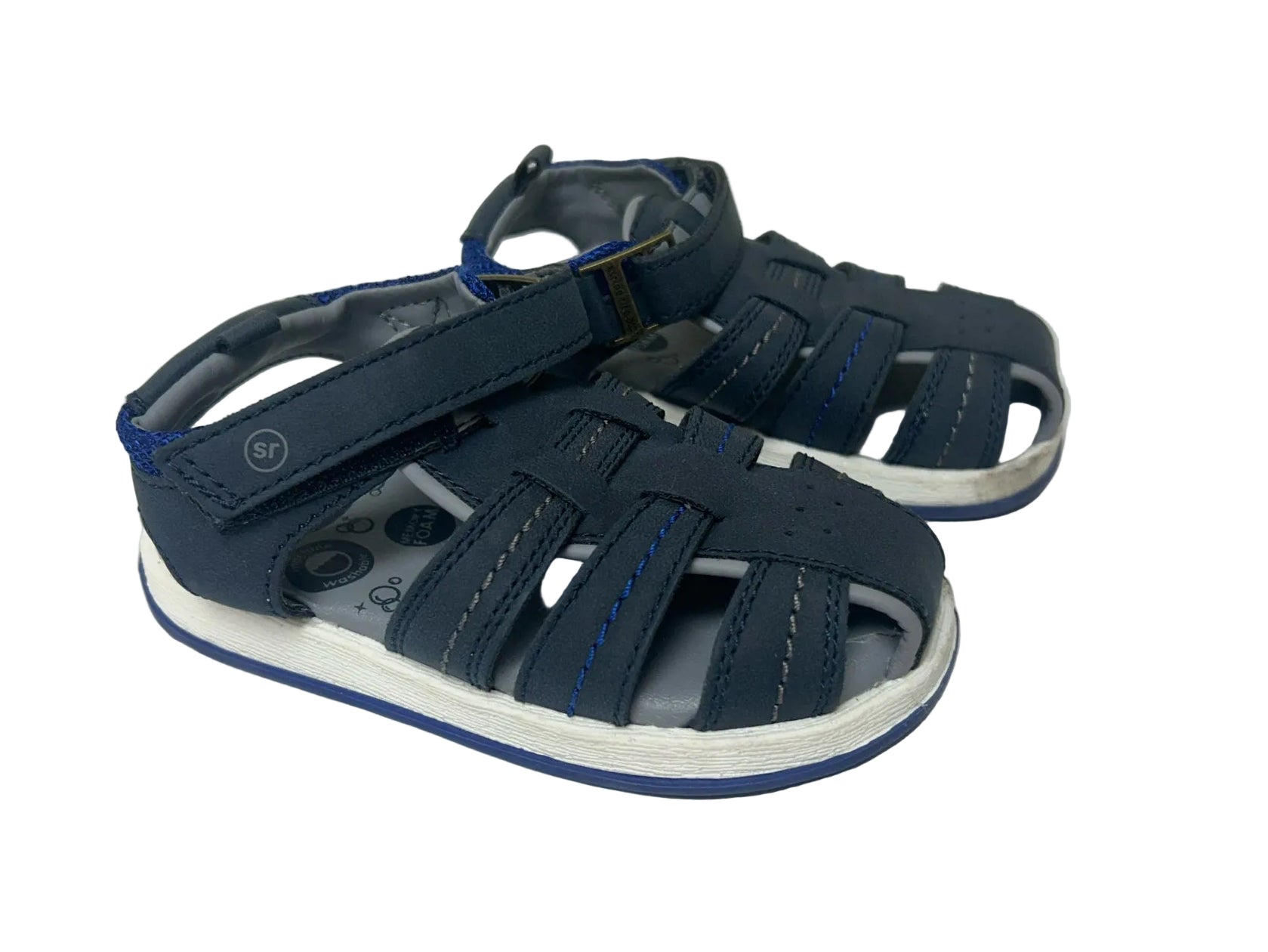 Toddler Size 7 Stride Rite Blue Sandals