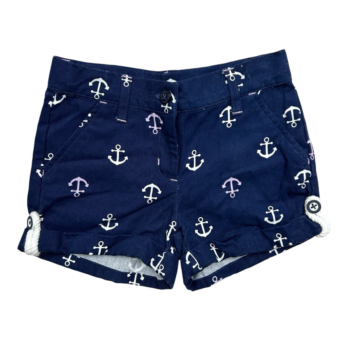 18-24 Months Janie & Jack Blue Shorts with Anchors