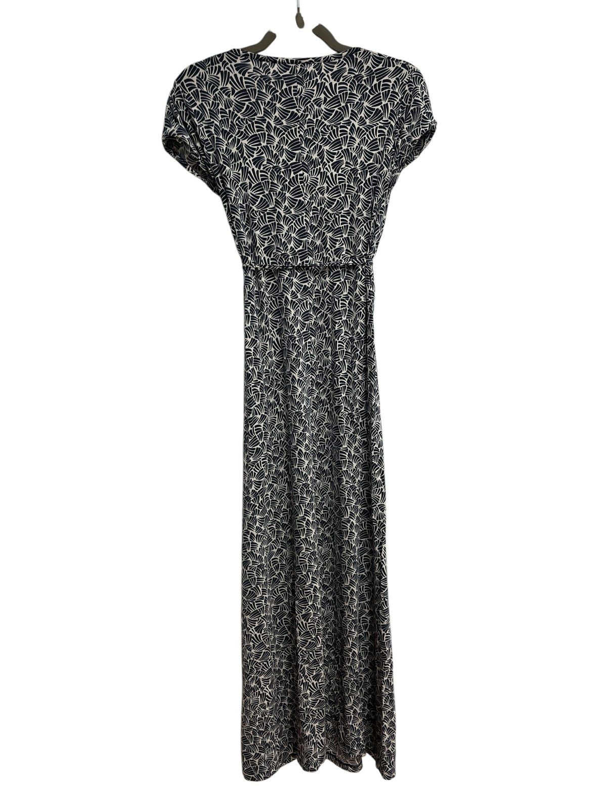 Boob Design Blue Patterned Nursing Wrap Dress Size M