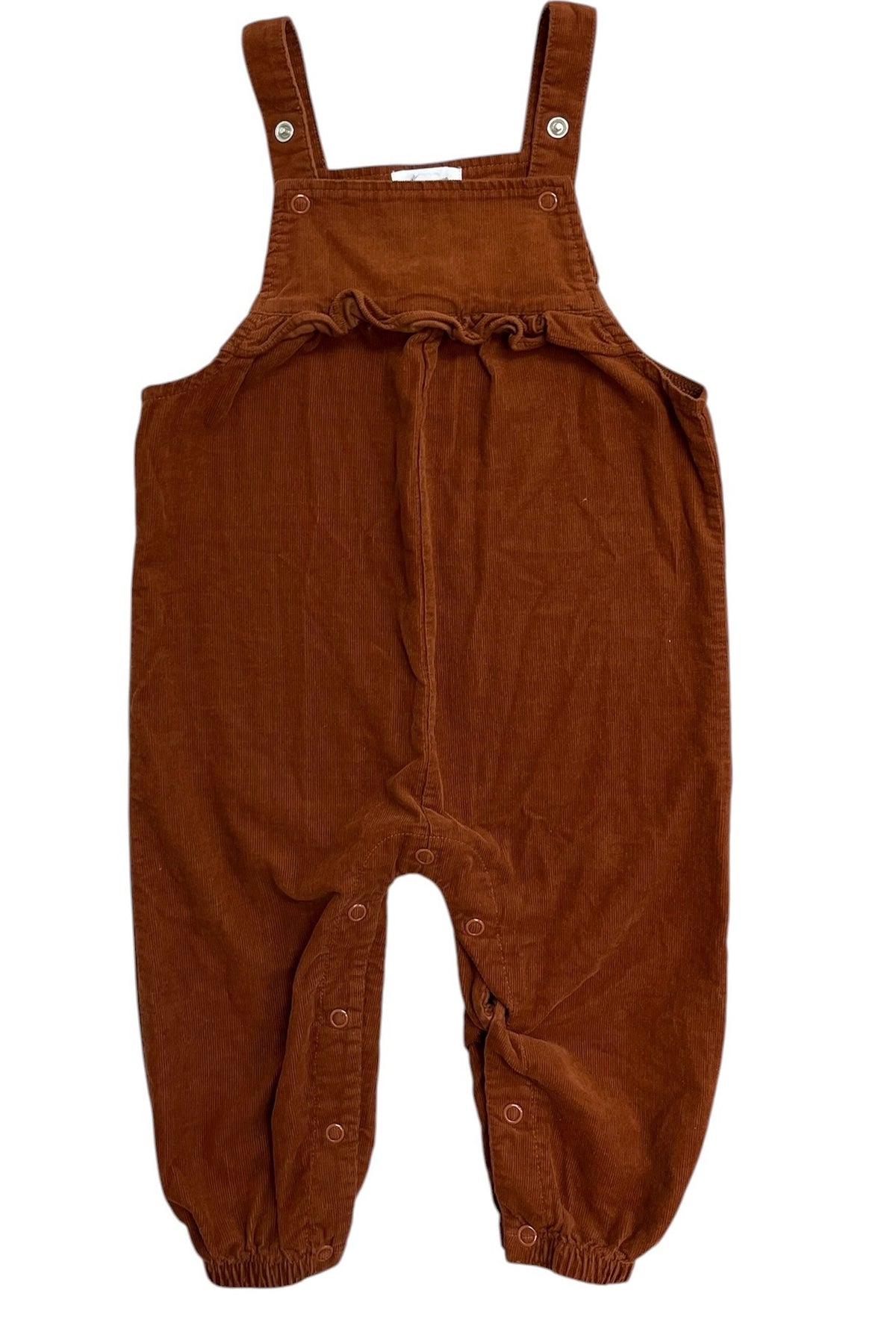 Angel Dear Brown Corduroy Overalls Size 18-24 Months