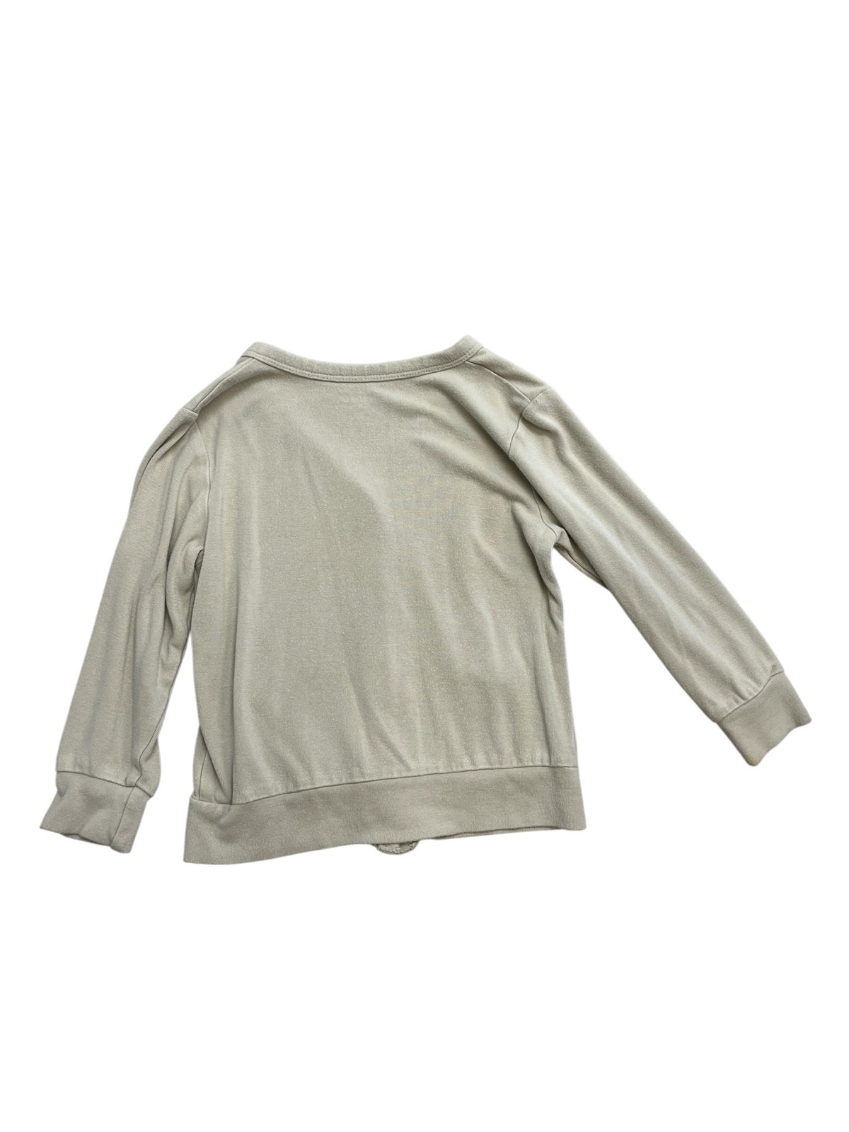Kyte Cream Bamboo Cardigan Sweater Size 3T
