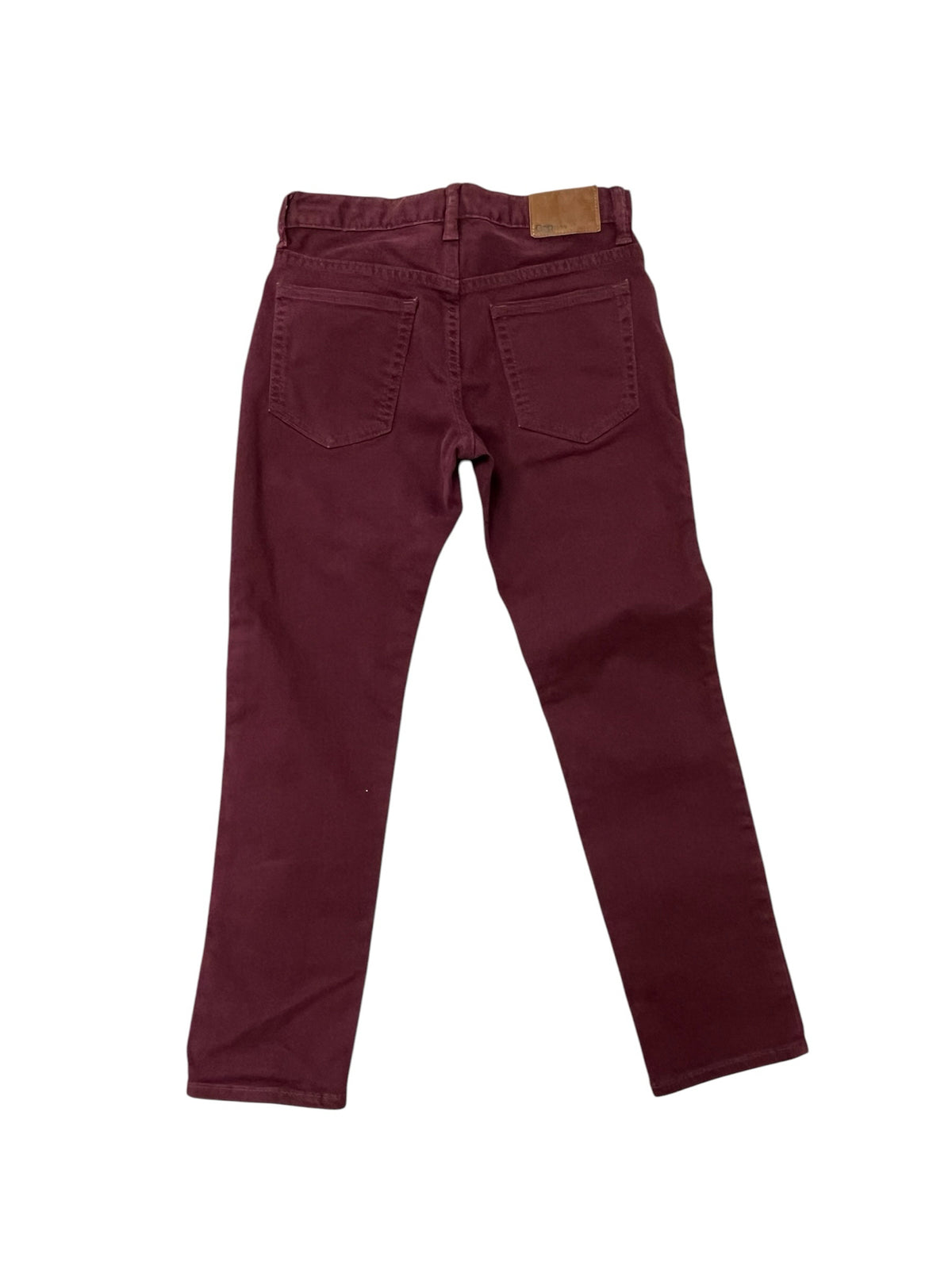 Gap Maroon Denim Jeans Size 8